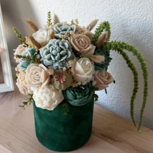 buket od svijeca forest green