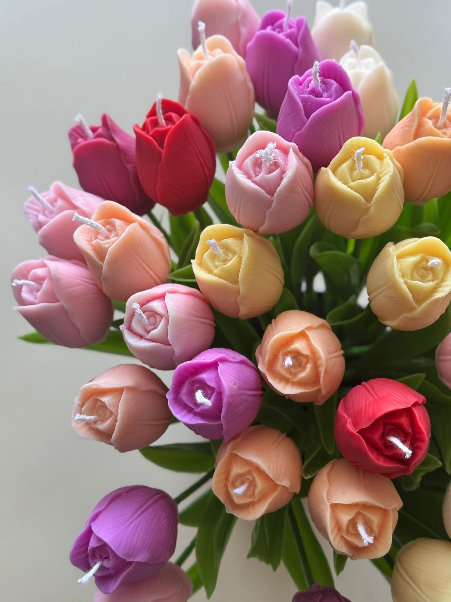 Tulipani od svijeća